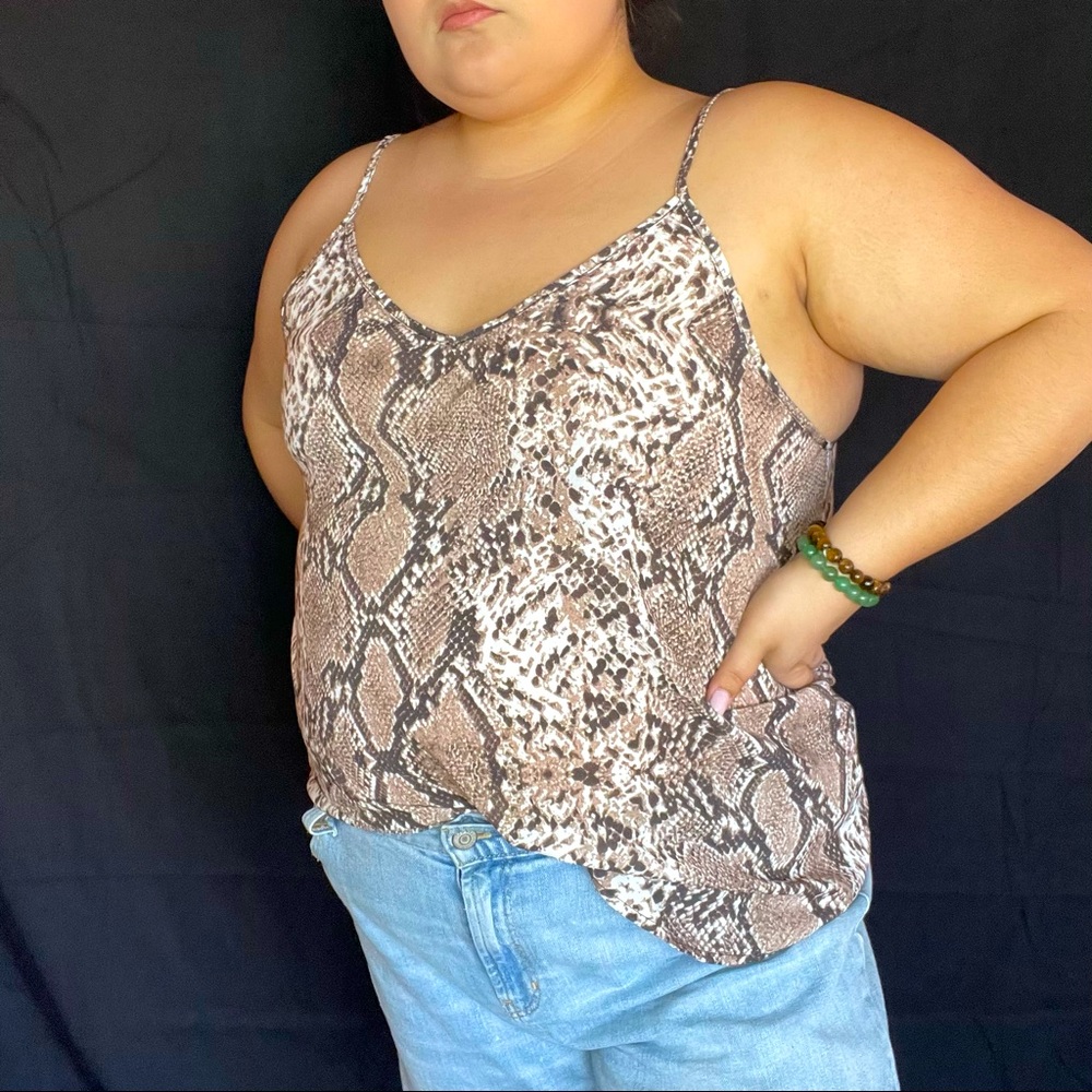 SHEIN Snake Print Tank